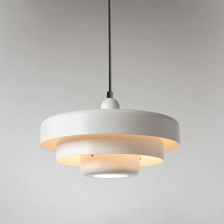 Layered Metal Dome Pendant Light