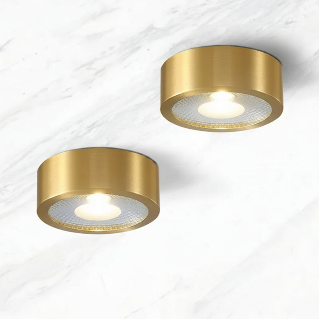 Copper Cylinder Surface-Mount Spotlight