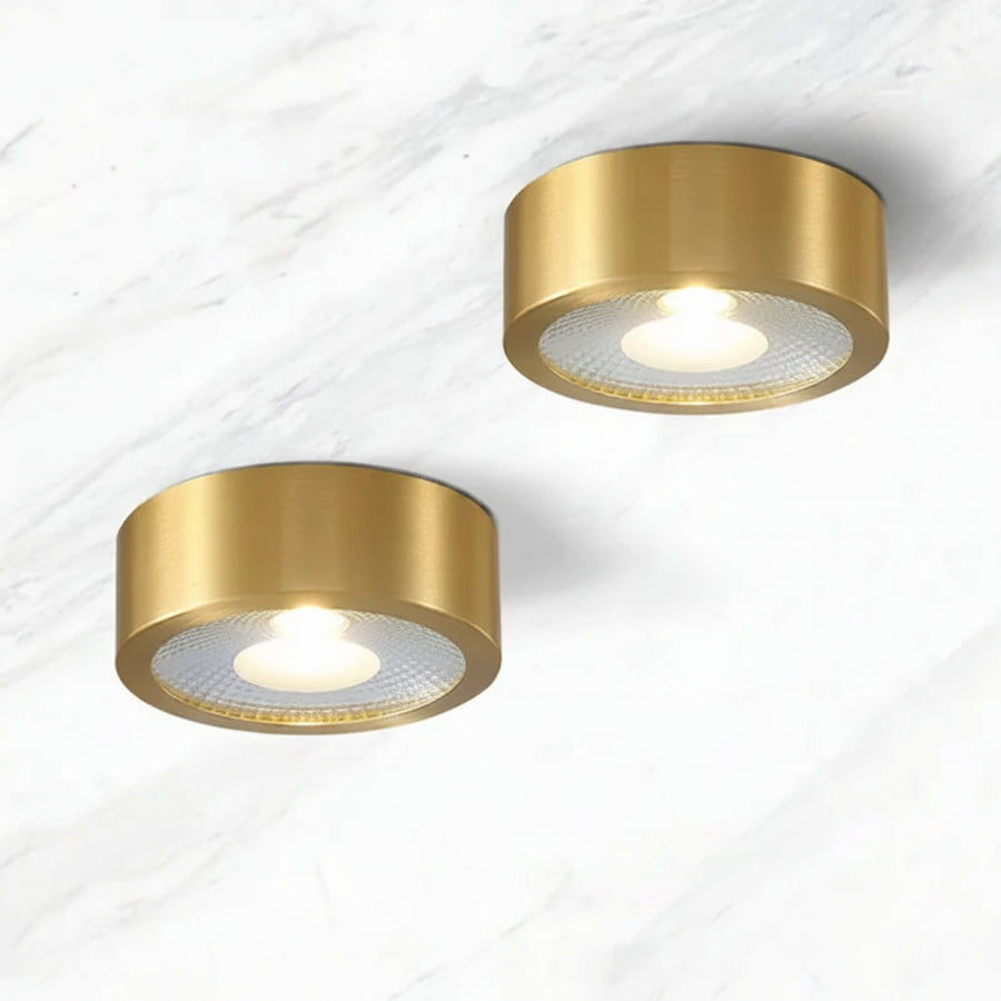 Copper Cylinder Surface-Mount Spotlight