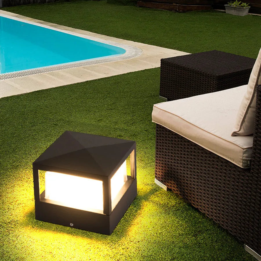 Aluminum Outdoor Pillar Light