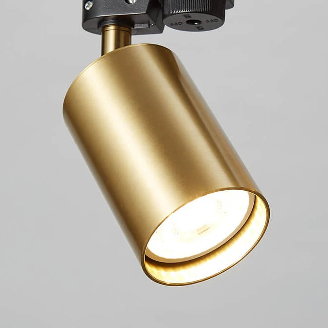 Modern Adjustable Track Tubular Spotlight System LED Flush Mount Lighting