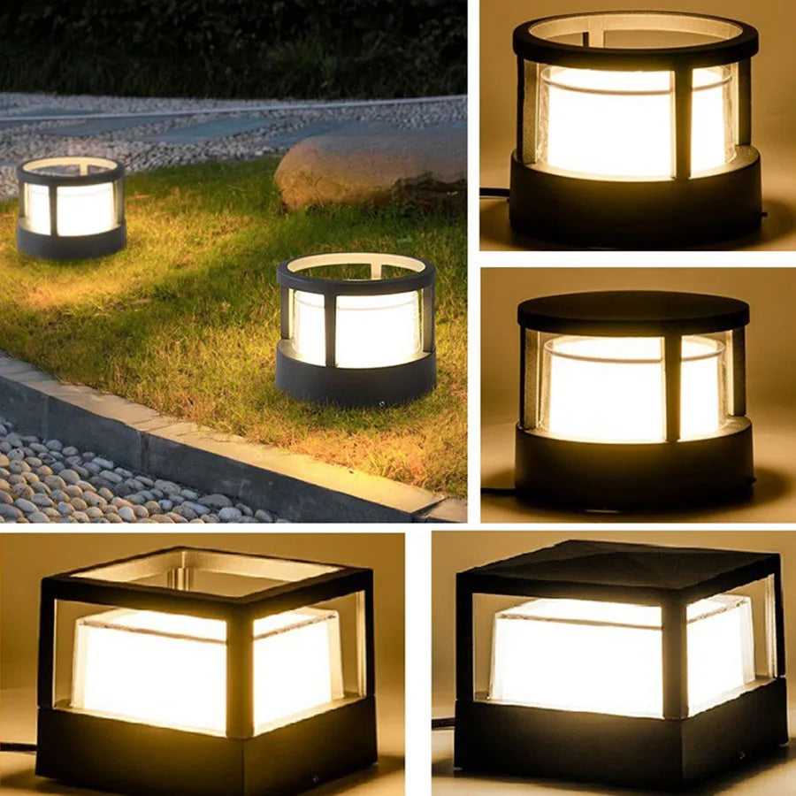 Aluminum Outdoor Pillar Light