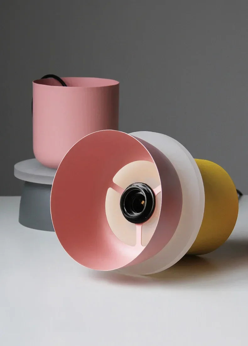 Two-Tone Macaron Pendant Light
