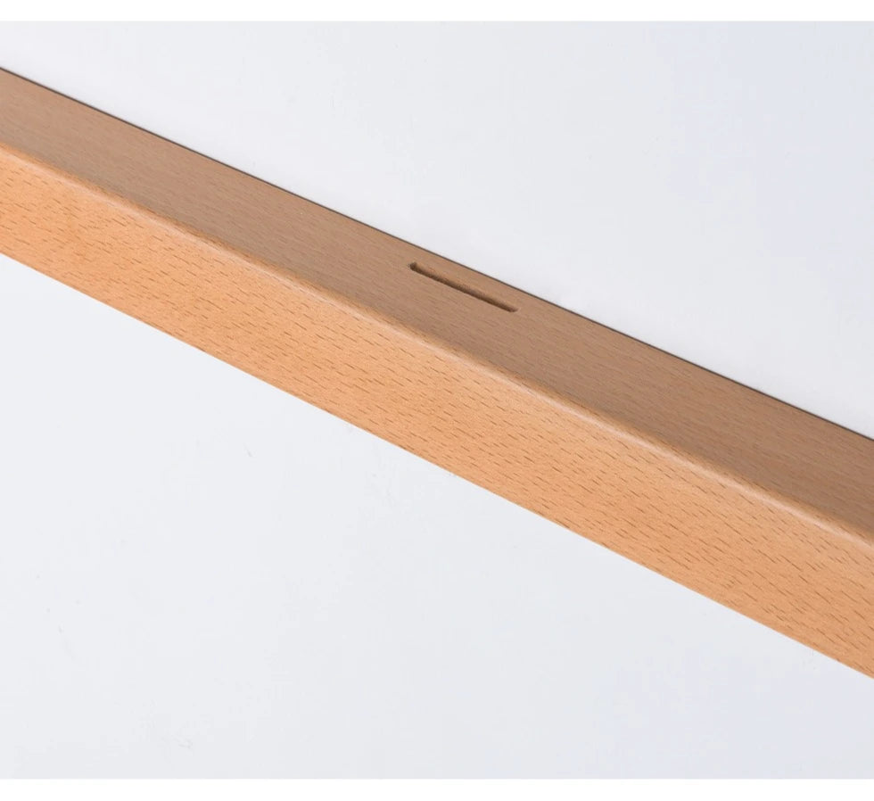 Solid Wood Strip LED Wall Sconce