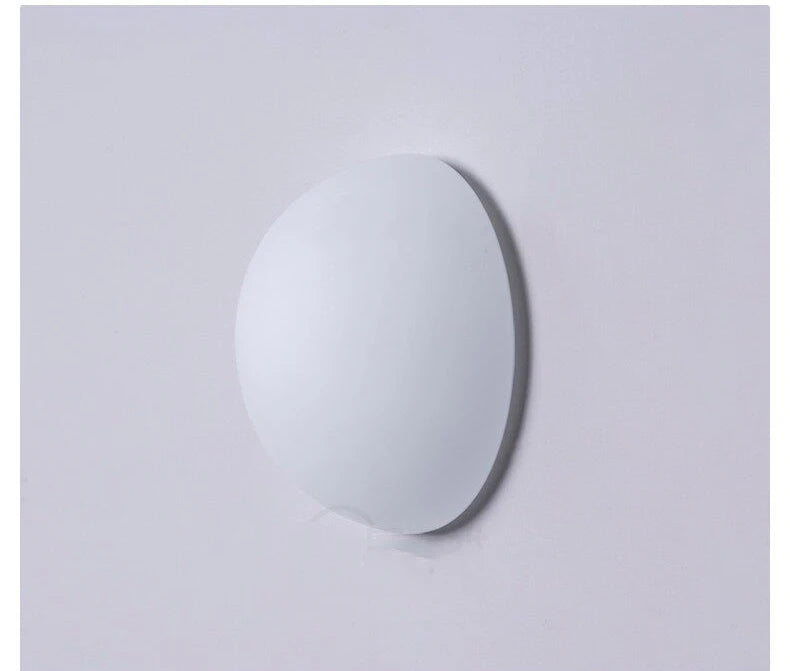 Opal Glass Globe Wall Sconce