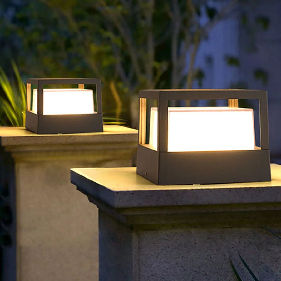 Aluminum Outdoor Pillar Light