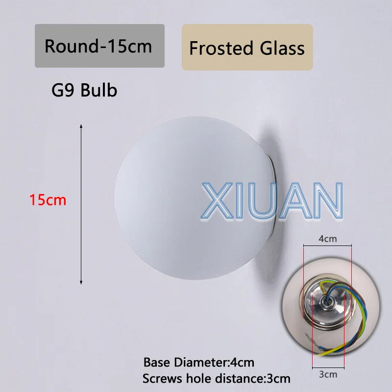 Opal Glass Globe Wall Sconce