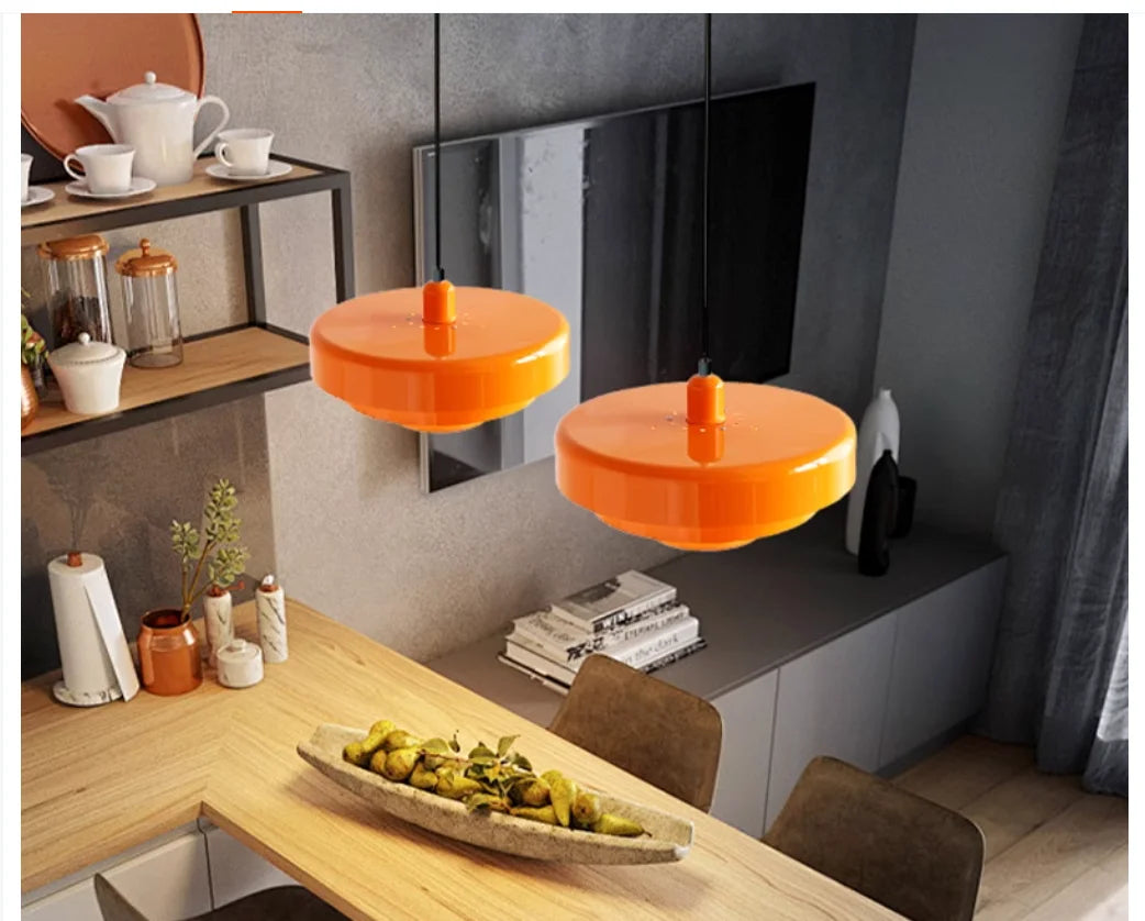 Layered Metal Dome Pendant Light