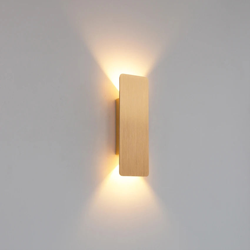 Rectangular Up & Down LED Wall Light