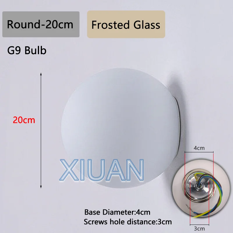 Opal Glass Globe Wall Sconce