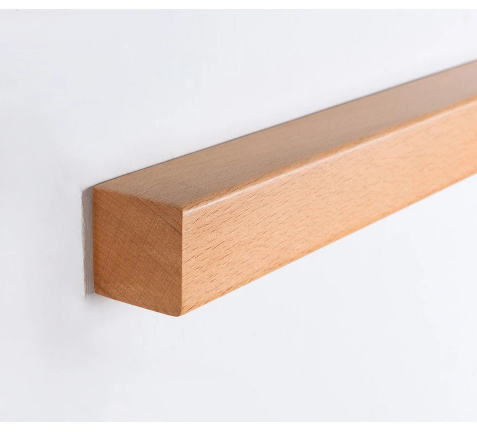 Solid Wood Strip LED Wall Sconce