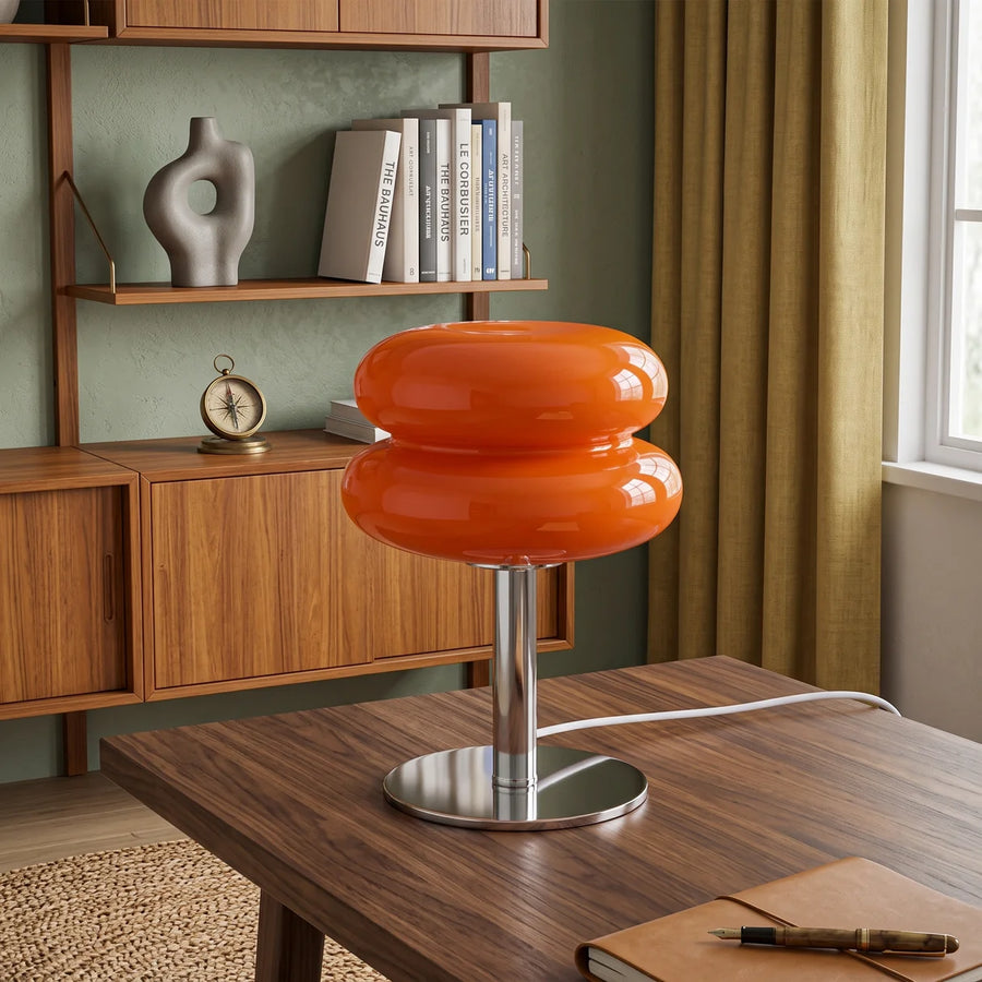Macaron Glass Table Lamp Dimming Decor